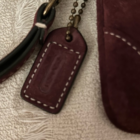 EUC Coach Suede Wristlet - Picture 7 of 9